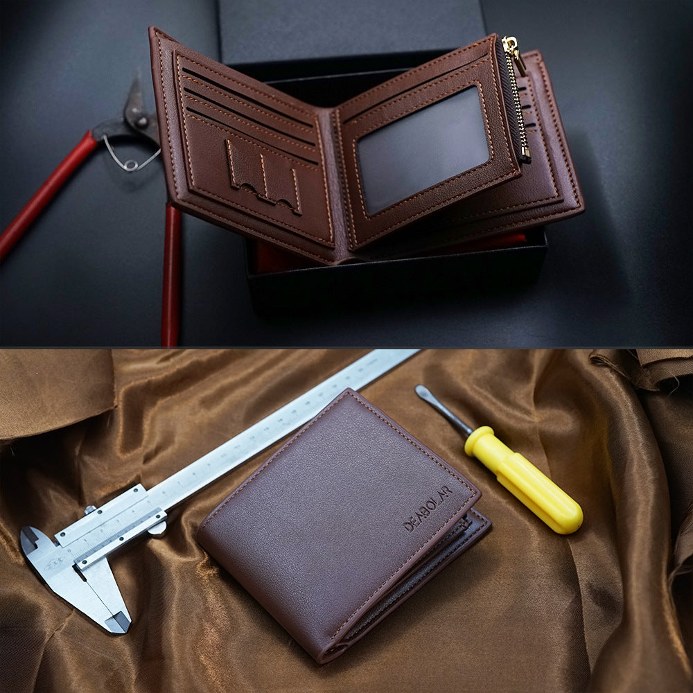 Men's Wallet Zipper Accessories Valentine's Day Men's Wallet Zipper Accessories Valentine's Day